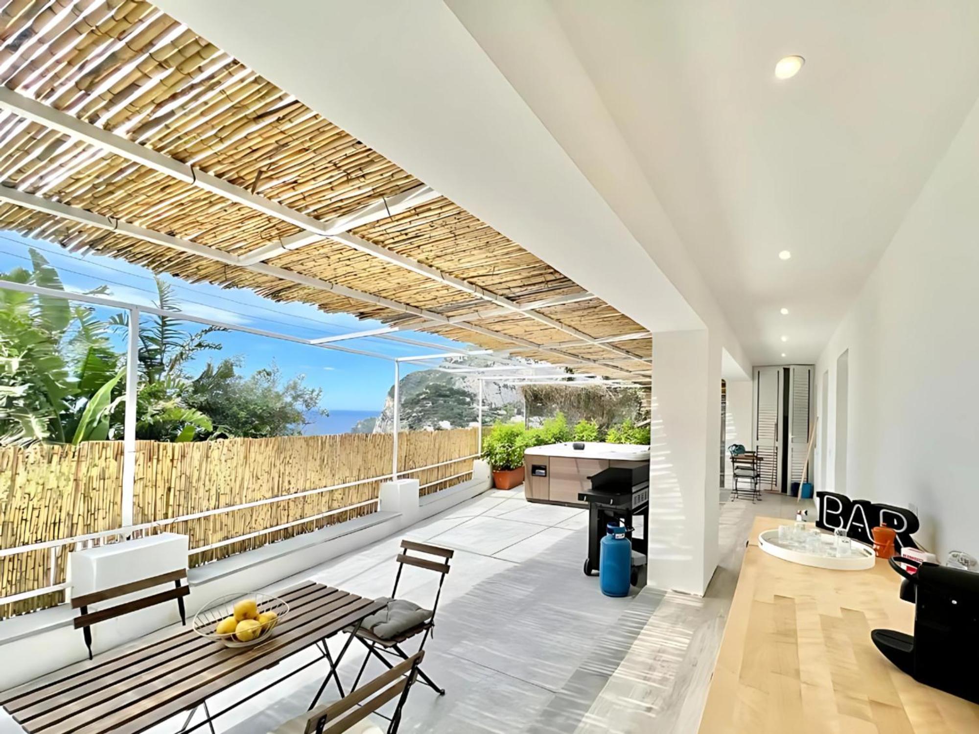 Casa Nannina - Seaview Terrace With Jacuzzi In Capri Apartment Exterior foto
